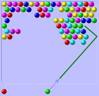 Verwende den Rand um Bubble Shooter Schnell zu Beenden